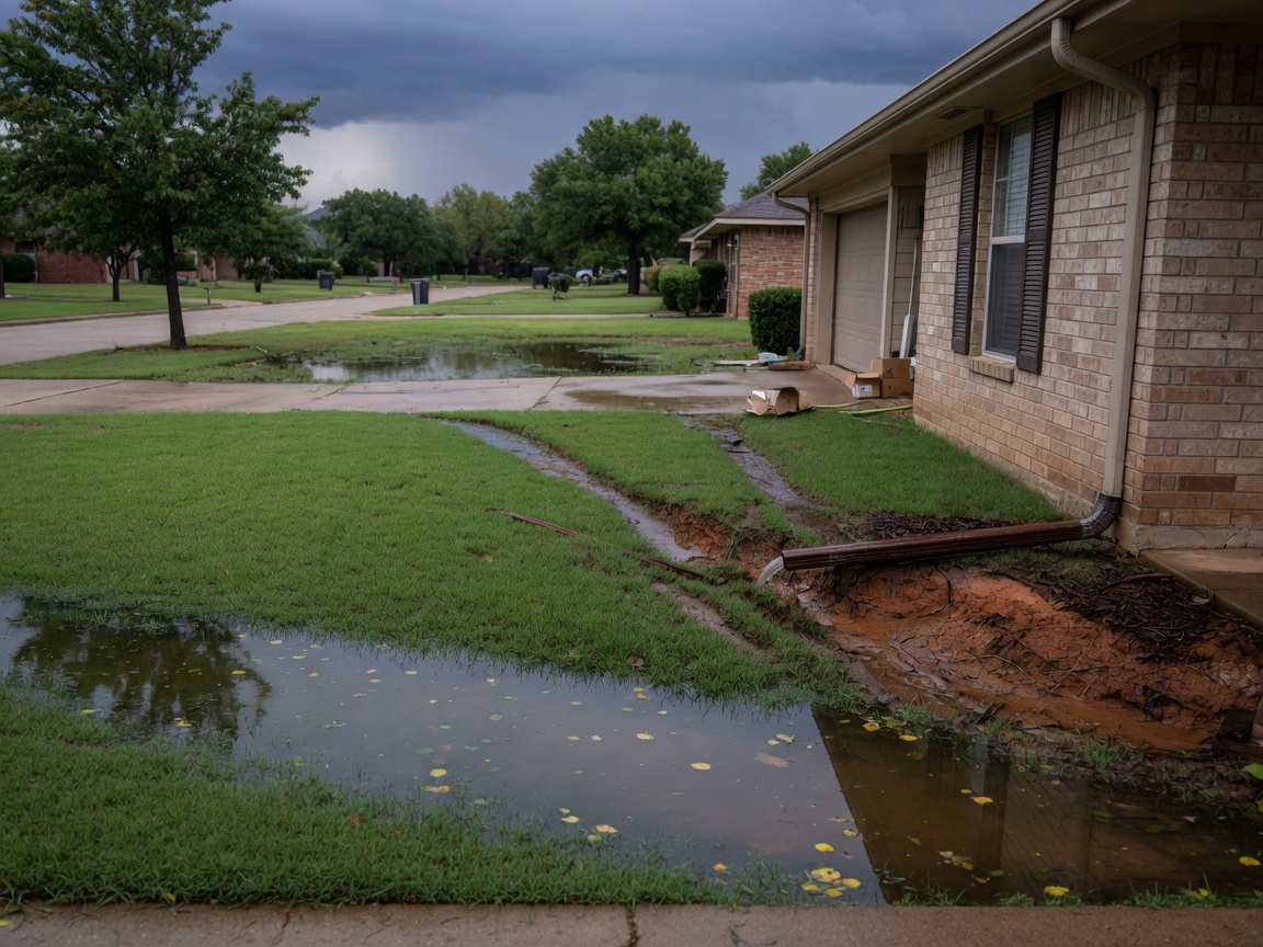 Signs Your Plano Home Needs Better Drainage Before Fall Storms