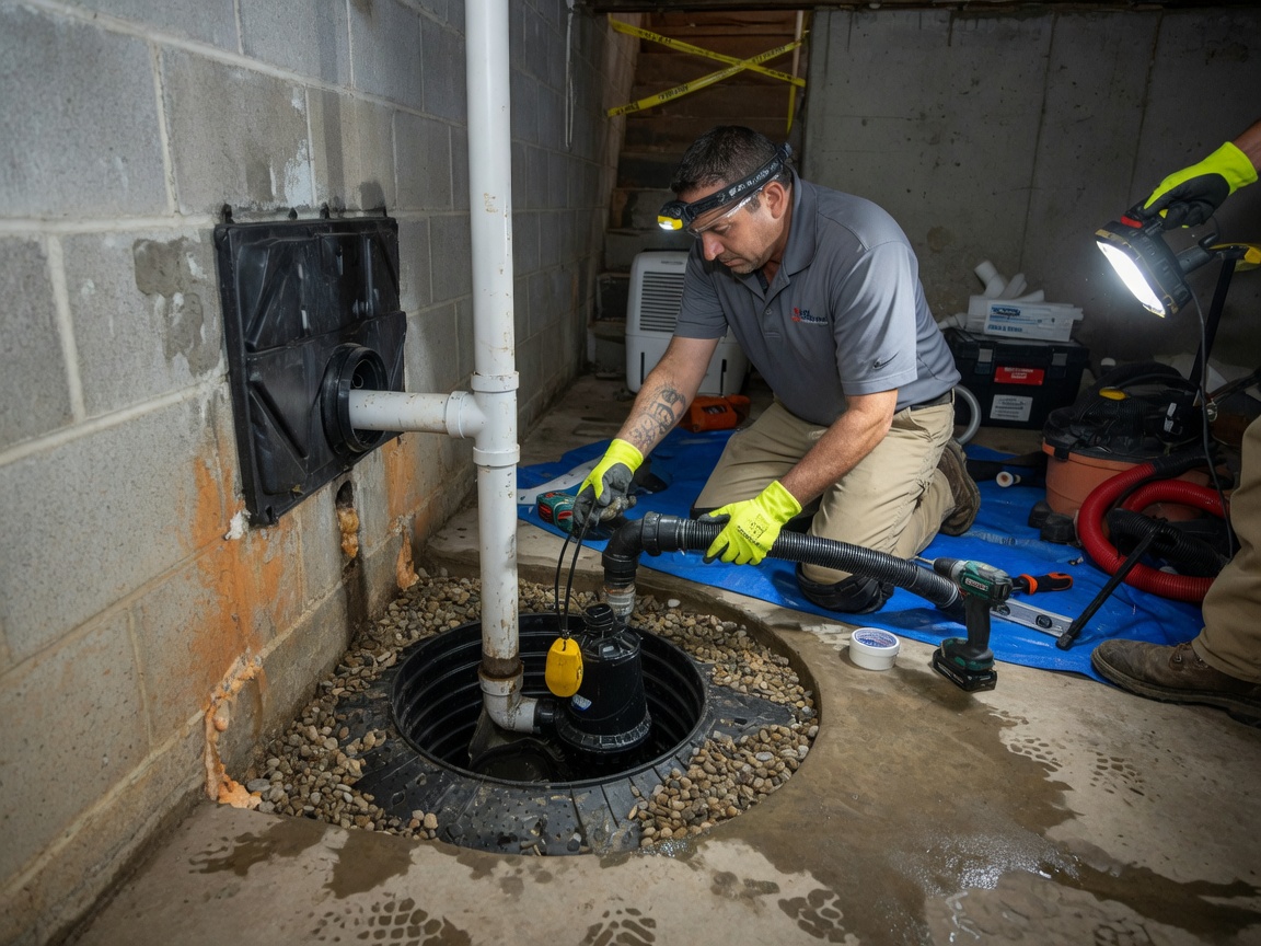french drains in Edinburg